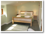 Main bedroom at The Hayloft