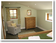 Main bedroom at The Hayloft